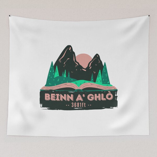Item preview, Beinn A Ghlo - Munro Bagging - Cairngorms - Peak Bagger designed and sold by WonderWear.