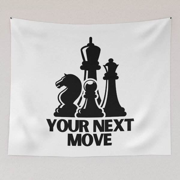 Item preview, Life Is Full Of Important Choices Chess Funny chess player quotes designed and sold by OneTimeEngineer.