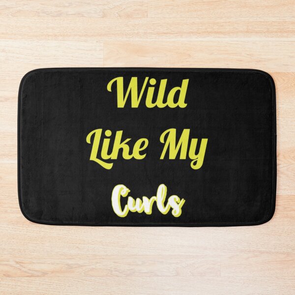 Item preview, Wild Like My Curls Yellow Font. designed and sold by SacredsDesigns.