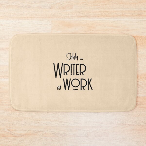 Item preview, Shhh ... Writer At Work designed and sold by UrbaneLibra.