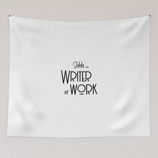 Item preview, Shhh ... Writer At Work designed and sold by UrbaneLibra.