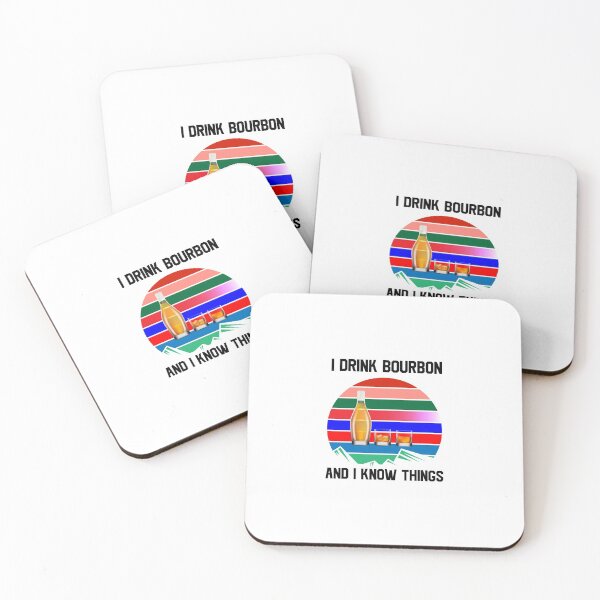 Item preview, I Drink Bourbon and I Know Things designed and sold by NECHSTORE.