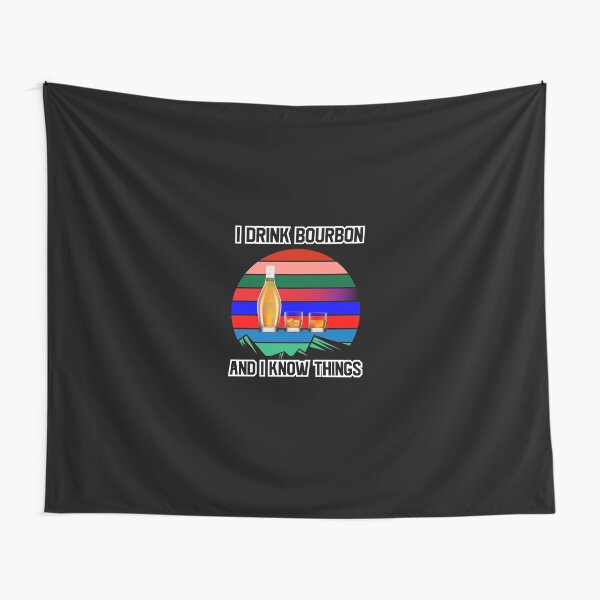 Item preview, I Drink Bourbon and I Know Things designed and sold by NECHSTORE.