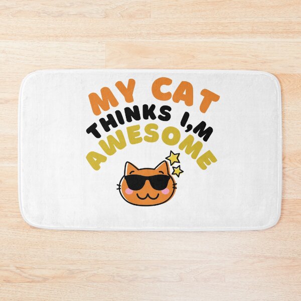 Item preview, My Cat Awesome Funny Shirt Animal Cats Dogs Pets Cute Shirt Laugh Joke Gift Sarcastic Happy Fun Introvert Awkward Geek Hipster Silly Inspirational Motivational Birthday Present designed and sold by EpsilonEridani.