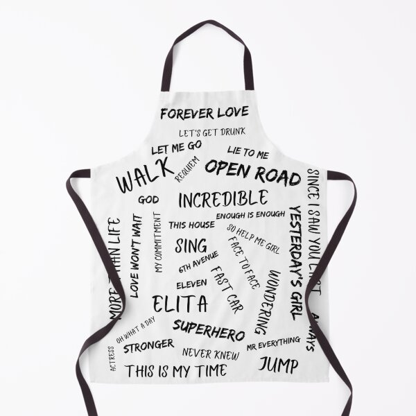 Item preview, Gary Barlow Song Titles designed and sold by My Backpocket And Me (TT Paintings).