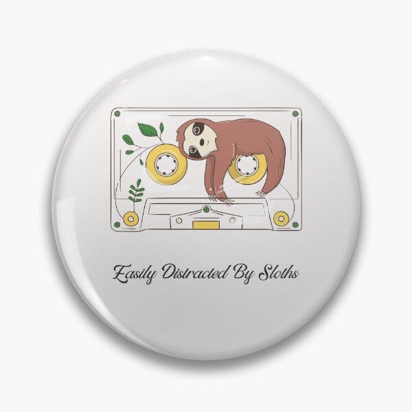 Item preview, Easily Distracted By Sloths designed and sold by ApparelByGriph.