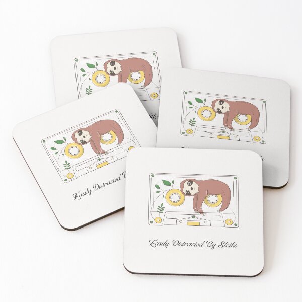 Item preview, Easily Distracted By Sloths designed and sold by ApparelByGriph.