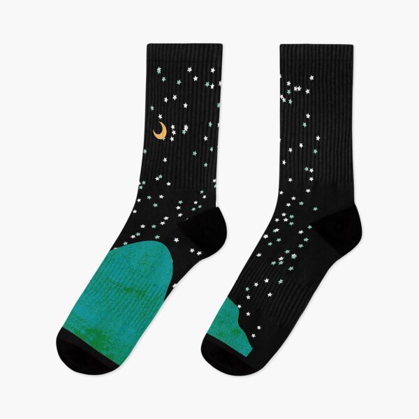 Item preview, Blue Moon, Golden Moon, Stars, and Mountain designed and sold by ShaunSandhu.