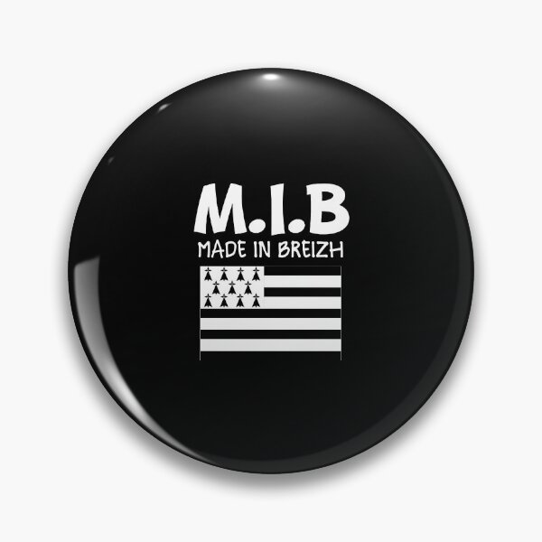 Item preview, M.I.B t-shirt made in breizh Breton humor gift designed and sold by Evan morvan.