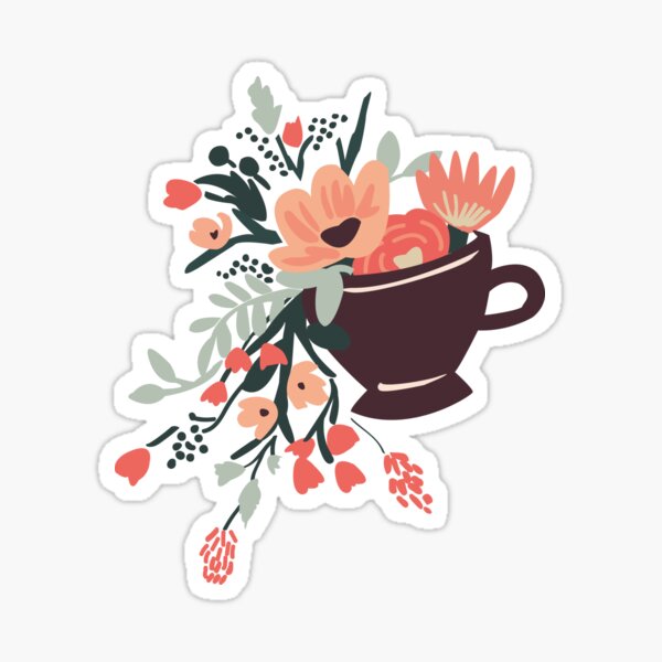Teacup Stickers Redbubble