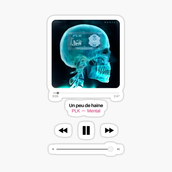 PLK - Un peu de haine Sticker