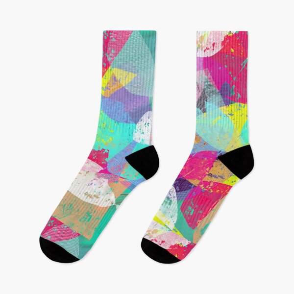 Item preview, Collage Art Abstract Multicolor Colorful designed and sold by Grafititee.