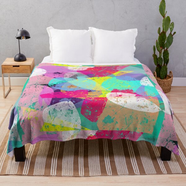 Item preview, Collage Art Abstract Multicolor Colorful designed and sold by Grafititee.
