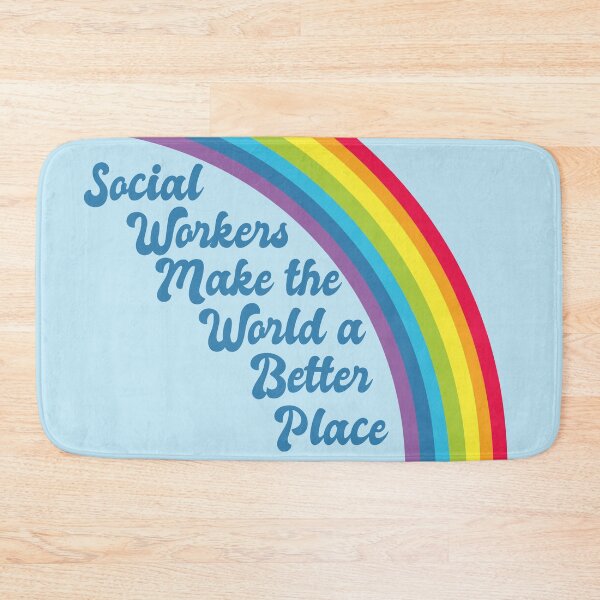 Item preview, Social Work Rainbow Quote designed and sold by Epic Love Designs.