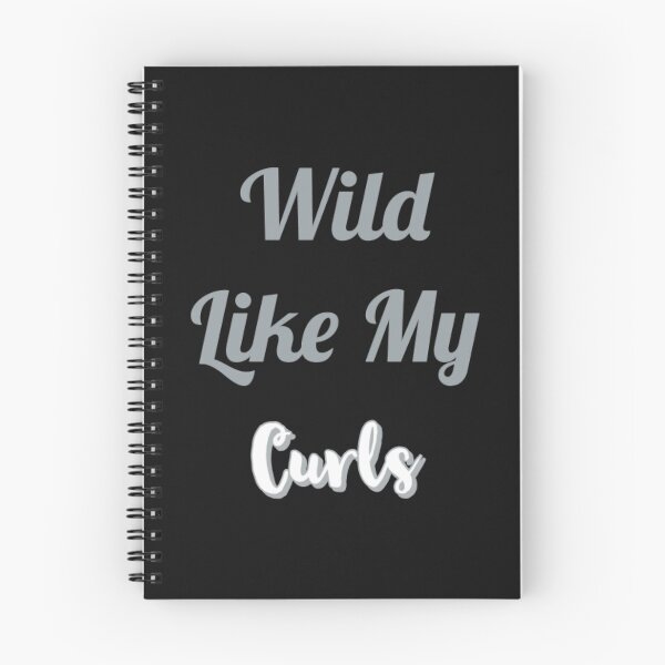 Item preview, Wild Like My Curls Grey Font. designed and sold by SacredsDesigns.