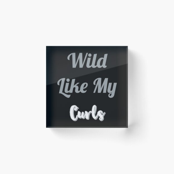 Item preview, Wild Like My Curls Grey Font. designed and sold by SacredsDesigns.