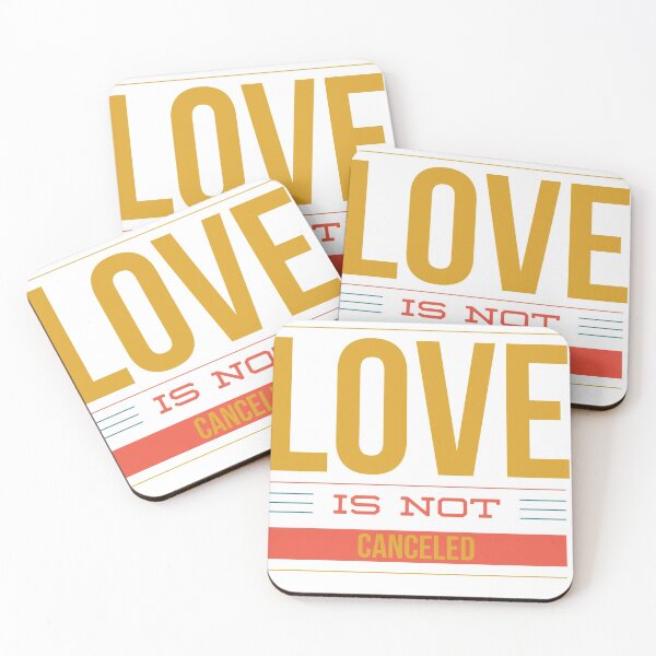 Item preview, Love Is Not Canceled designed and sold by Letters-Art.