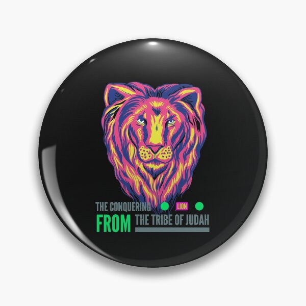 Item preview, The Conquering Lion From The Tribe of Judah designed and sold by Pixelcraftsmith.