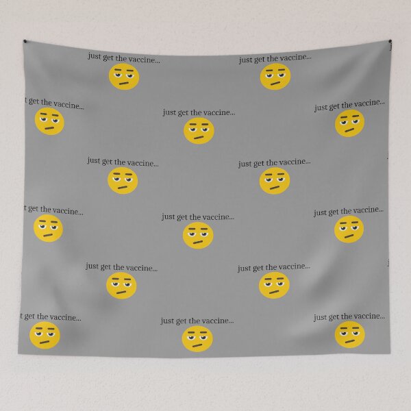 Item preview, funny vaccine emoji quote minimalistic designed and sold by MillenaryShop.