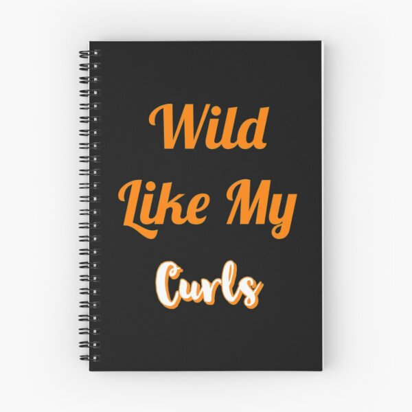 Item preview,  Wild Like My Curls Orange Font. designed and sold by SacredsDesigns.