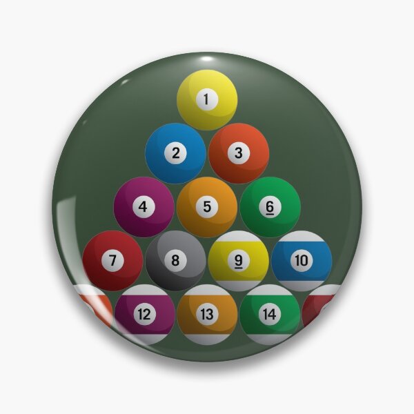 Aperçu de l'œuvre Boules de billard créée et vendue par hobrath.
