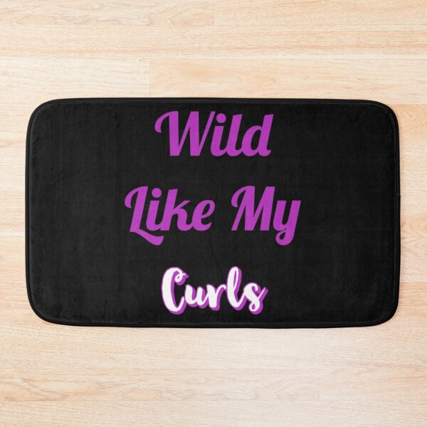 Item preview, Wild Like My Curls Purple Font. designed and sold by SacredsDesigns.