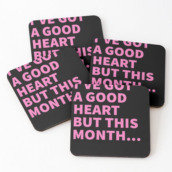 Item preview, Pink I've Got A Good Heart But ... designed and sold by Naive-Genius.