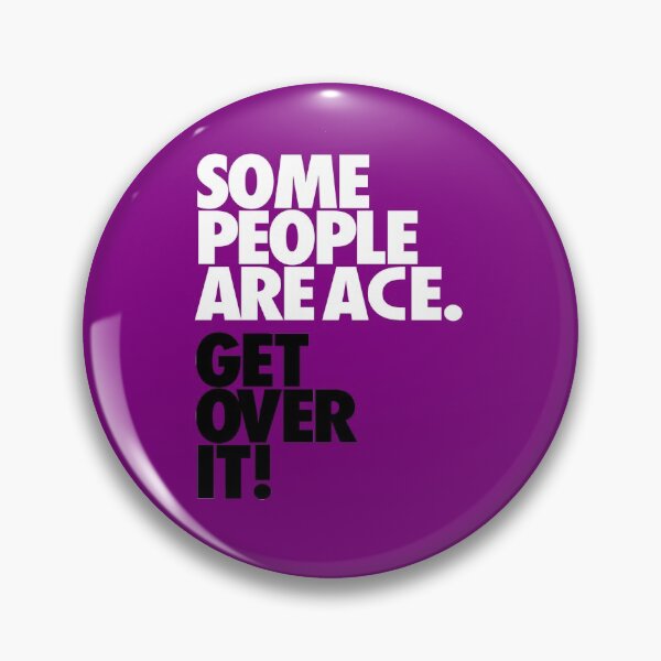 Item preview, Some People Are Ace - Black & Whte designed and sold by ArtOverChaos.
