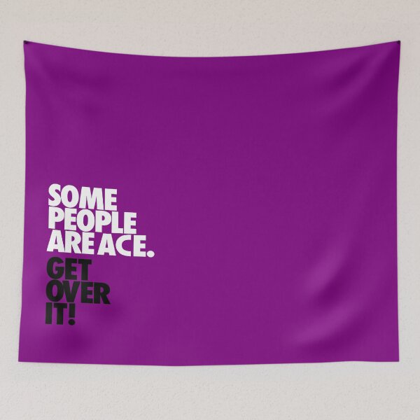 Item preview, Some People Are Ace - Black & Whte designed and sold by ArtOverChaos.