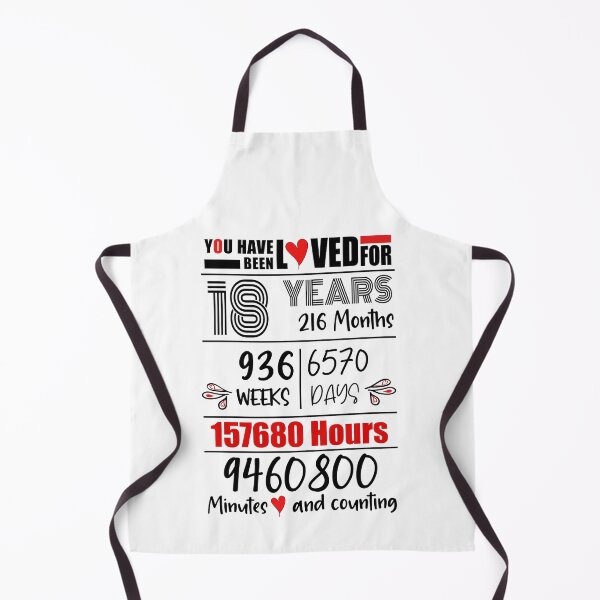 Item preview, You Have Been Loved For 18 Years designed and sold by Teezlay Prints.