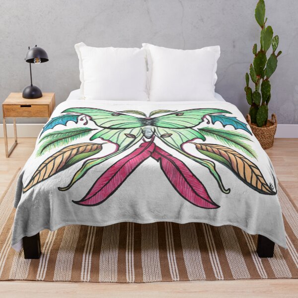 Artikelvorschau, Urlaub Naturspaziergang Luna Moth entworfen und verkauft von The White Bat.