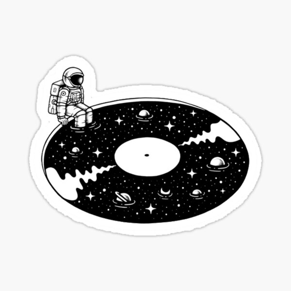 Cosmic Sound Sticker