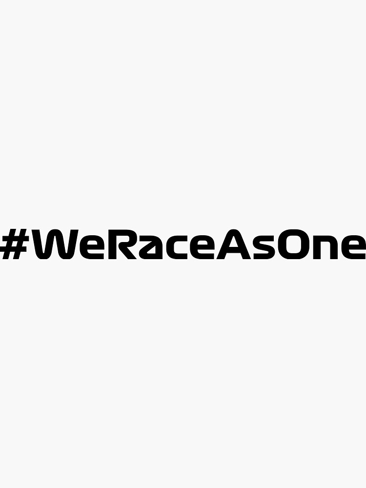WeRaceAsOne\