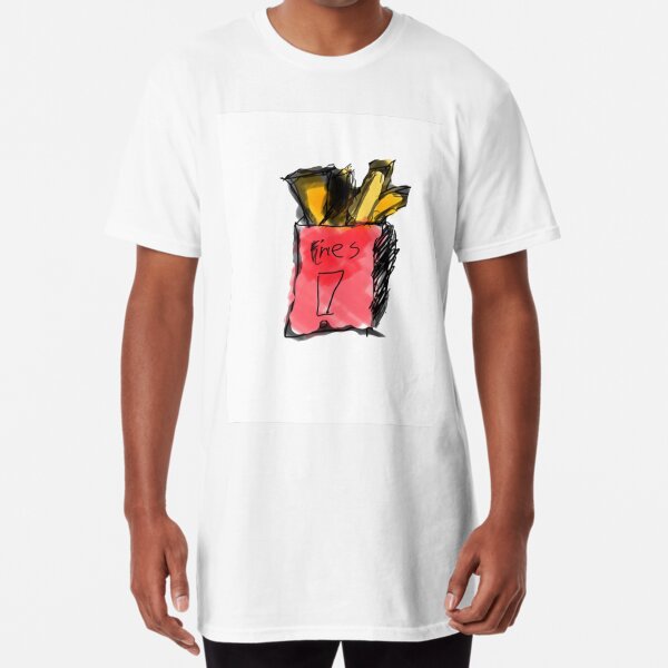 french fries Long T-Shirt