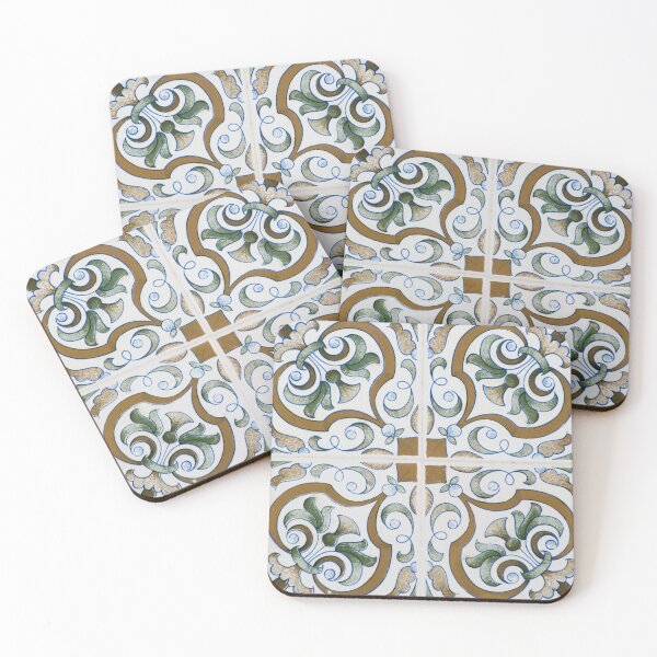 Item preview, Sicilian tiles vintage pattern designed and sold by PG Illustration.