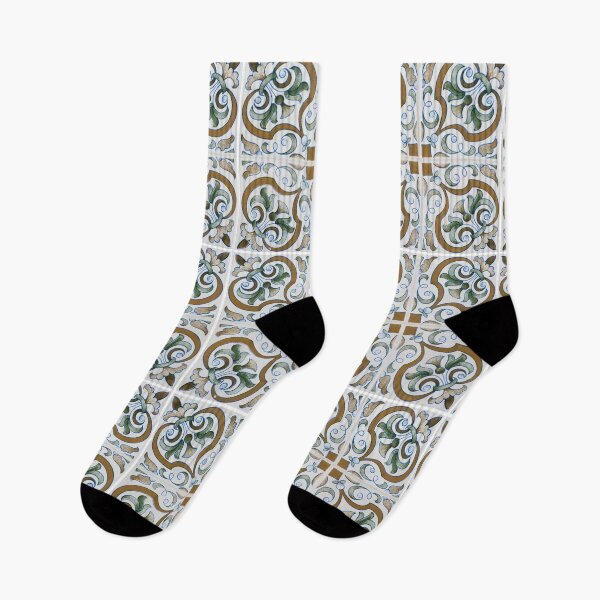 Item preview, Sicilian tiles vintage pattern designed and sold by PG Illustration.