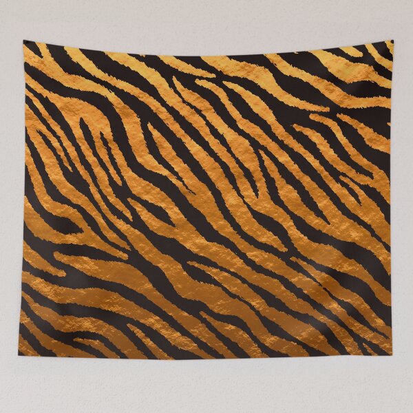Item preview, Wild Tiger Animal Print designed and sold by 89BLACK.