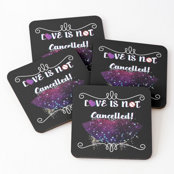 Item preview, Love is NOT Cancelled designed and sold by Drnksuzys.