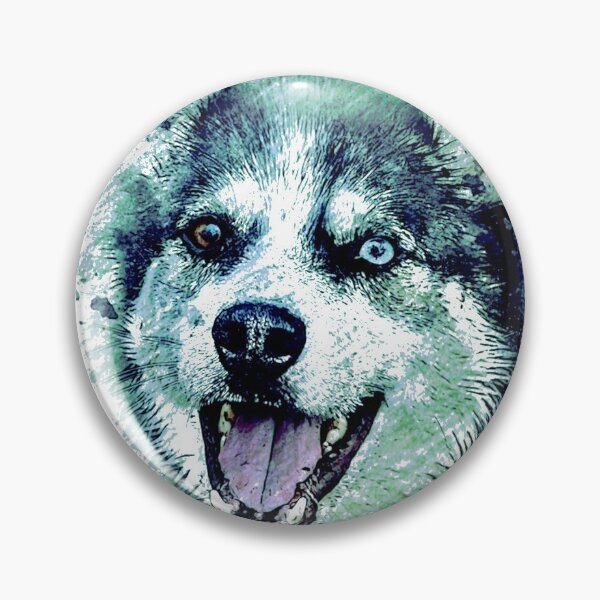 Item preview, Husky on Watch Drawing Art designed and sold by wodra.