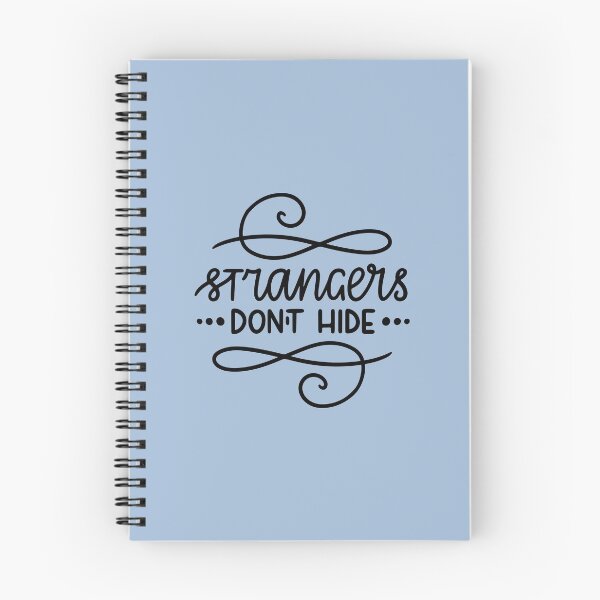 Item preview, Strangers don't hideм  designed and sold by letterbrighter.