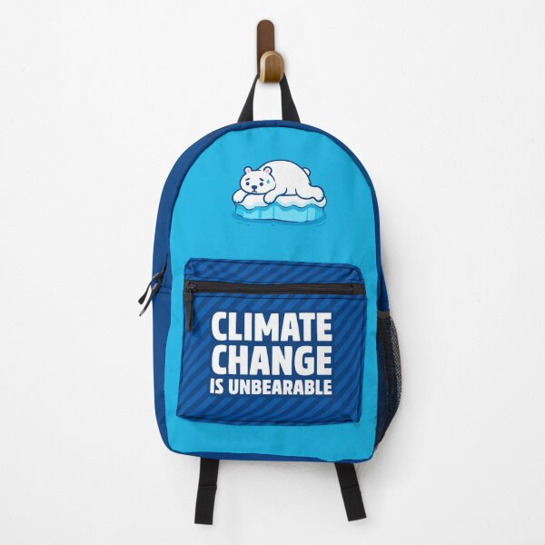 Item preview, Climate Change is Unbearable - Polar Bear Pun designed and sold by Gudland.