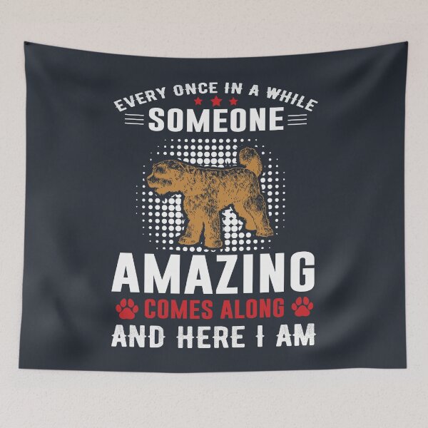 Item preview, Someone amazing comes along - Labradoodle | Animal designed and sold by designdroplet.