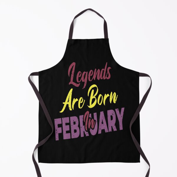 Item preview, Legends Are Born In February designed and sold by Qudkin.
