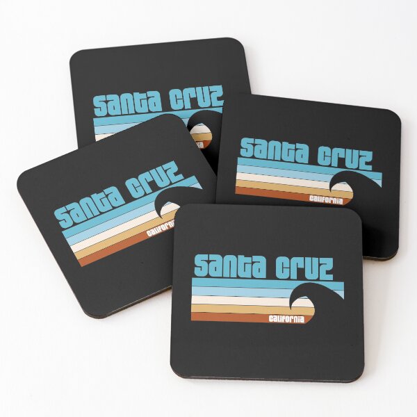 Item preview, Santa Cruz California Retro CA Pacific Ocean Retro Wave designed and sold by palmettodigital.