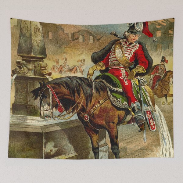 Item preview, Half horse The Miraculous Andventures of Baron Münchhausen - Vintage poster designed and sold by Qrhoo.