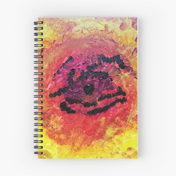 Item preview, Abstract Flaming Eye Painting designed and sold by Yvoreed.