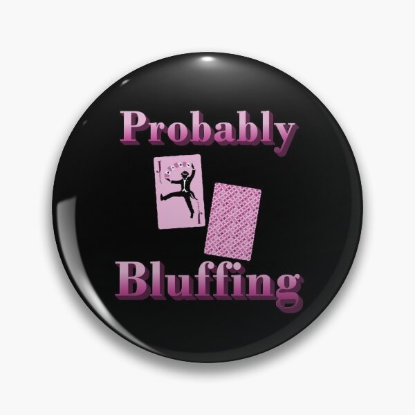 Item preview, Probably Bluffing Pink Poker Design designed and sold by Paula Helit.