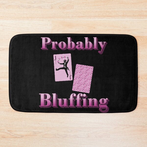 Item preview, Probably Bluffing Pink Poker Design designed and sold by Paula Helit.