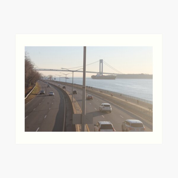 Verrazzano-Narrows Bridge: Suspension Bridge Art Print