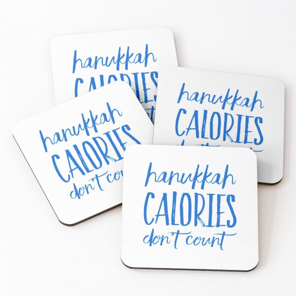 Item preview, Hanukkah Calories Don't Count designed and sold by RiseandShineTee.